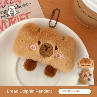 Kawaii Capybara & Food Plush Bag Charms