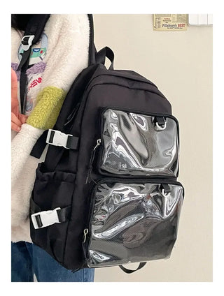 Kawaii ITA Backpack – Transparent Large Capacity School Bag