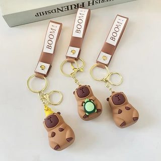 Cute Capybara Keychain