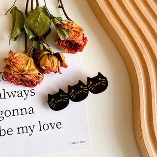 1 PC Cute Cat Hair Clip