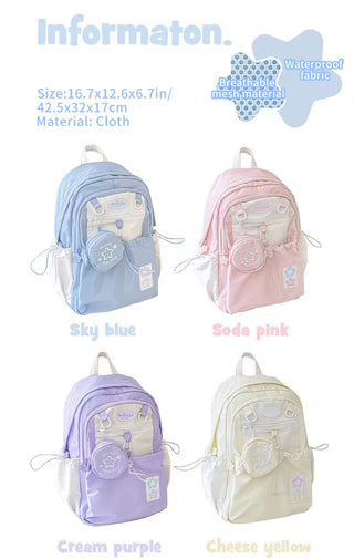 Pastel Everyday School Backpack