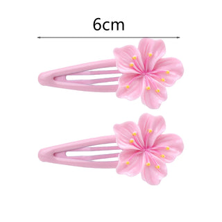2/5pcs Sweet Pink Sakura Hair Accessories