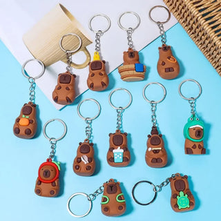 Cute Capybara Keychain
