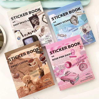 40 pcs/pack Cute Aesthetic Large Collage Sticker Book