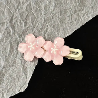 Jelly Sakura Cherry Blossom Hair Clips