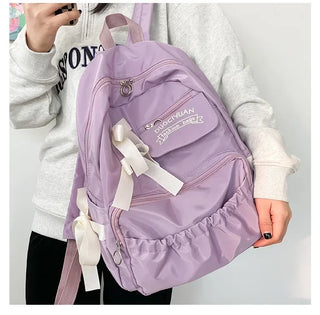 Cute Girl Pretty Bow Backpack