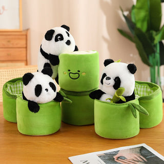 Bamboo Home Panda Plush 30cm Soft Toy by The Kawaii Shoppu | The Kawaii Shoppu