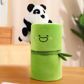 Bamboo Home Panda Plush 30cm Soft Toy by The Kawaii Shoppu | The Kawaii Shoppu