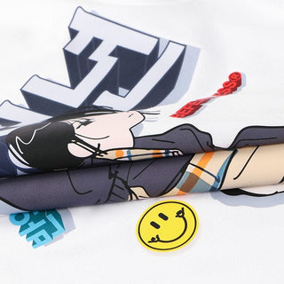 Be fearless Korean Printed tee Fashion The Kawaii Shoppu