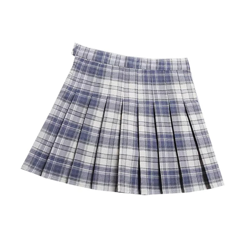 Blue Kawaii Cute Tennis Pleated Mini Skirt Clothing and Accessories by The Kawaii Shoppu | The Kawaii Shoppu