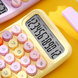 Candy Color Keyboard Calculator