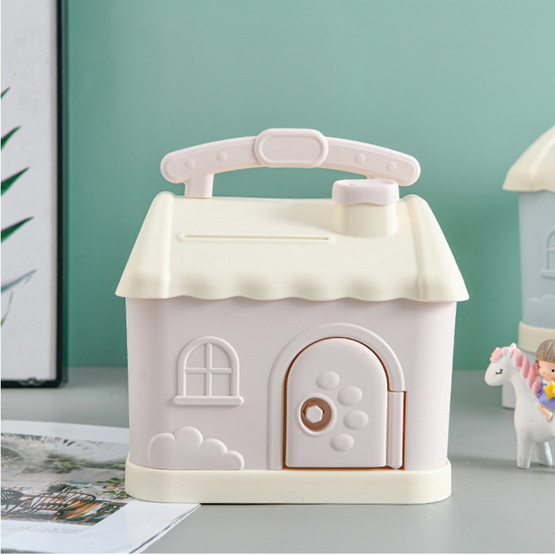 Candy Cute House Piggy Bank Money Box Pink Home Decor by The Kawaii Shoppu | The Kawaii Shoppu