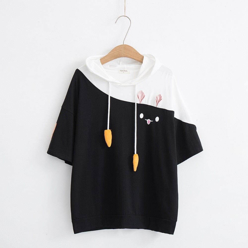 Carrot Bun Bun Kawaii Hoody Tee Fashion The Kawaii Shoppu