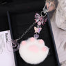 1 PC Cat Paw Keychain