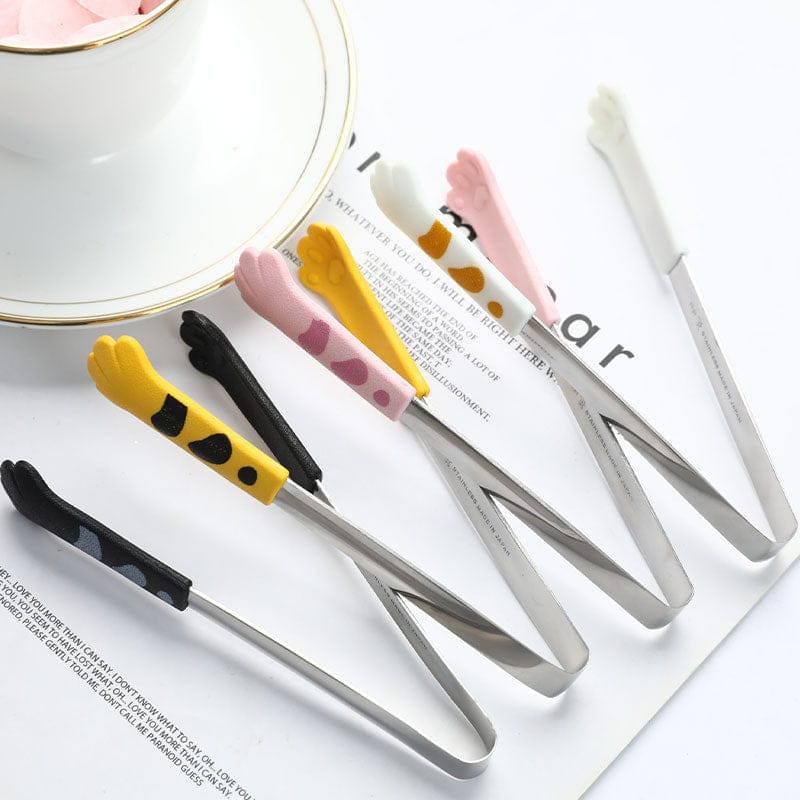 Cat Paw Shape Food Tongs Kitchen The Kawaii Shoppu