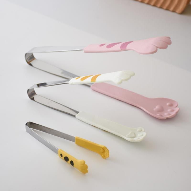 Cat Paw Shape Food Tongs Kitchen The Kawaii Shoppu