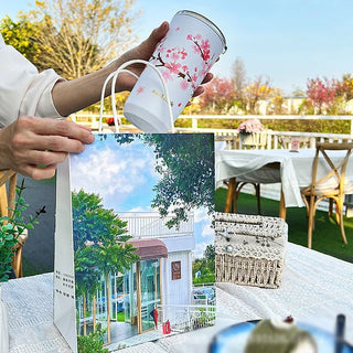 Cherry Blossom Stainless Steel Thermal Mug