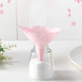 New 2Pcs/Set Sakura Flower Shape Liquid Funnels 2Pcs Home & Kitchen by The Kawaii Shoppu | The Kawaii Shoppu