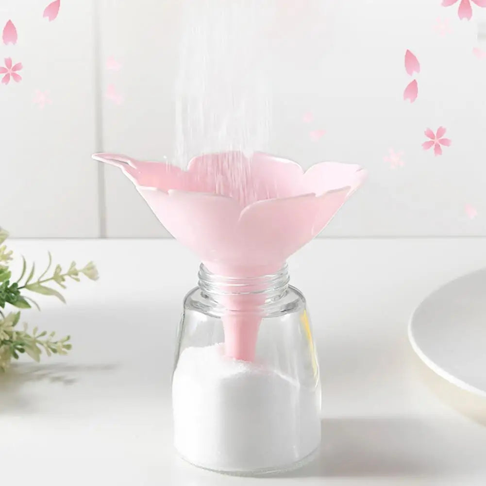 New 2Pcs/Set Sakura Flower Shape Liquid Funnels 2Pcs Home & Kitchen by The Kawaii Shoppu | The Kawaii Shoppu
