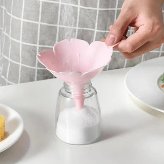New 2Pcs/Set Sakura Flower Shape Liquid Funnels 2Pcs Home & Kitchen by The Kawaii Shoppu | The Kawaii Shoppu