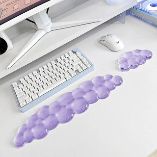 Cloud Keyboard and Mouse Wrist Rest