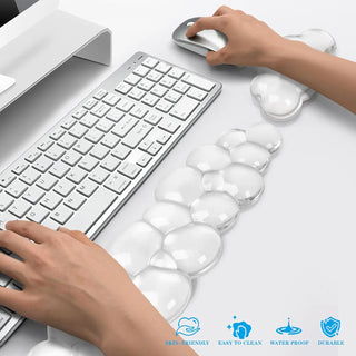 Cloud Keyboard and Mouse Wrist Rest