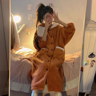 Cosy Tiger Plush Robe