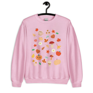 Cozy Fall Kawaii Print Sweater by The Kawaii Shoppu | The Kawaii Shoppu