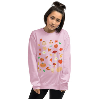 Cozy Fall Kawaii Print Sweater by The Kawaii Shoppu | The Kawaii Shoppu