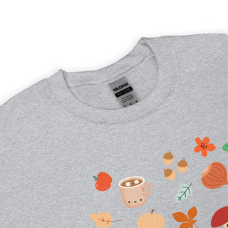 Cozy Fall Kawaii Print Sweater by The Kawaii Shoppu | The Kawaii Shoppu