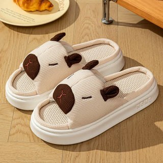 Cute Capybara Indoor Slippers