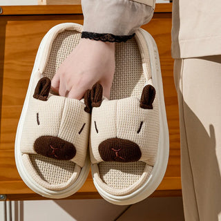 Cute Capybara Indoor Slippers