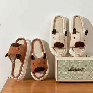 Cute Capybara Indoor Slippers