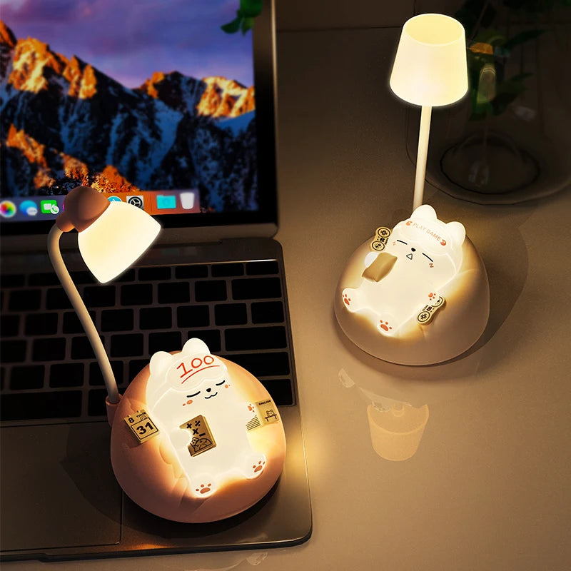 Cute Cat Bedside Night Light Light by The Kawaii Shoppu | The Kawaii Shoppu