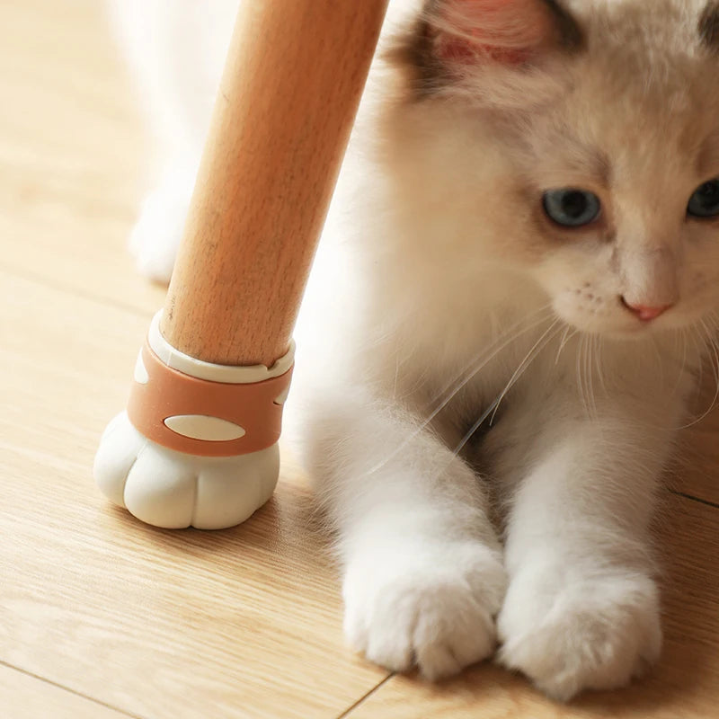 Cute Cat Paw Silicone Rubber Chair Leg Feet Cap Covers Home & Kitchen by The Kawaii Shoppu | The Kawaii Shoppu