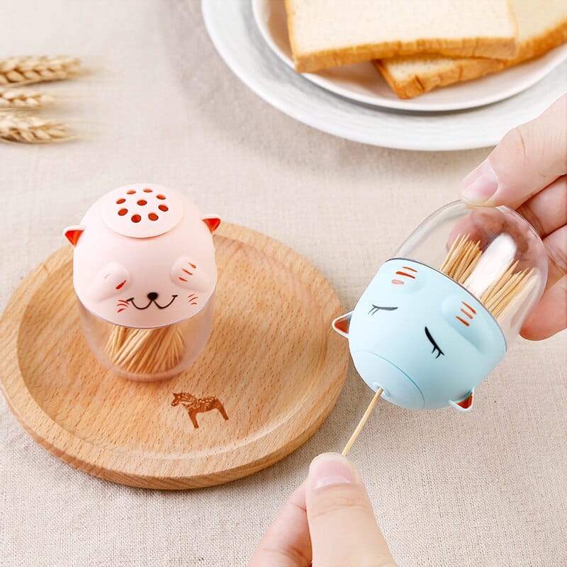 Cute Cat Shape Spice Jar Accessory The Kawaii Shoppu