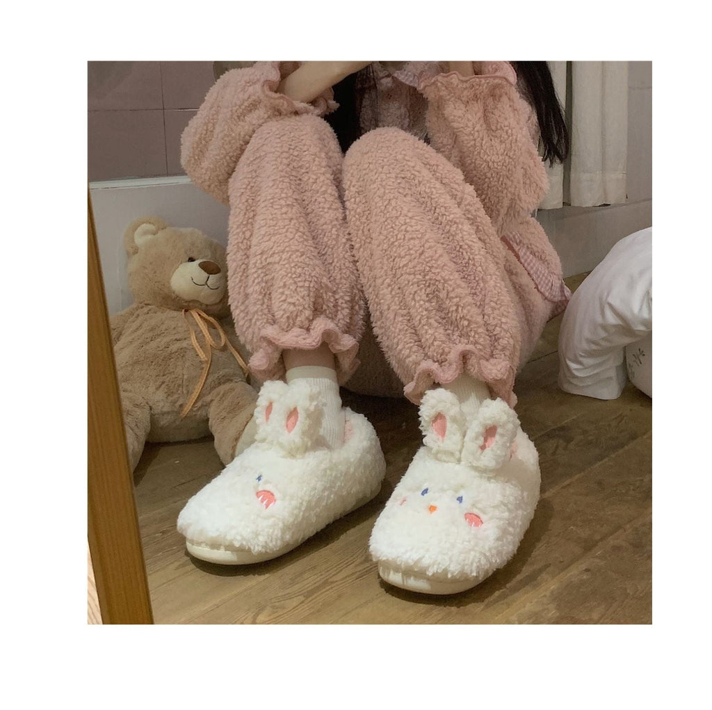 Cute Fluffy Kawaii Slippers Shoes The Kawaii Shoppu