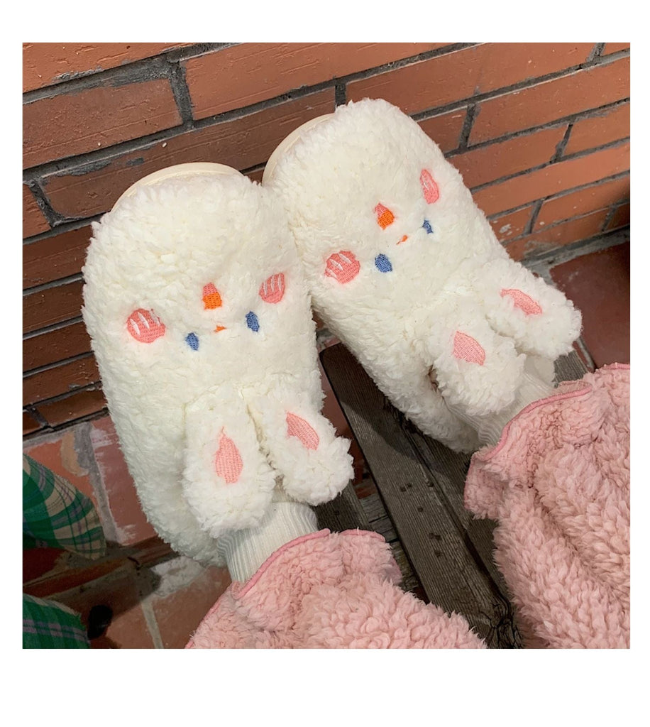 Cute Fluffy Kawaii Slippers Shoes The Kawaii Shoppu