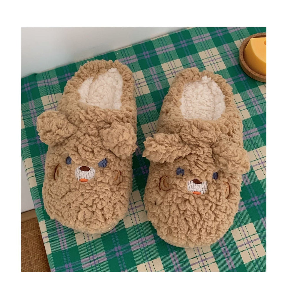 Cute Fluffy Kawaii Slippers Shoes The Kawaii Shoppu