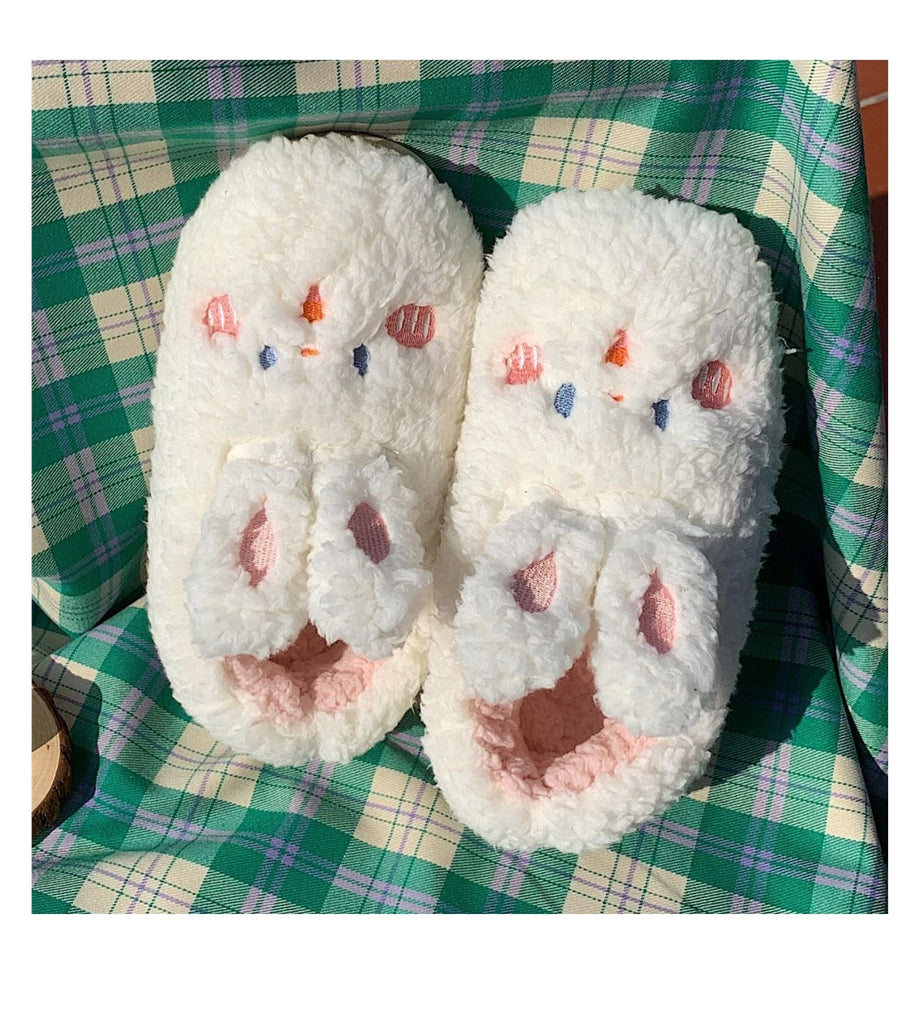 Cute Fluffy Kawaii Slippers Shoes The Kawaii Shoppu