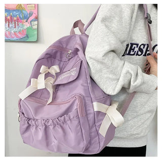 Cute Girl Pretty Bow Backpack