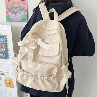 Cute Girl Pretty Bow Backpack