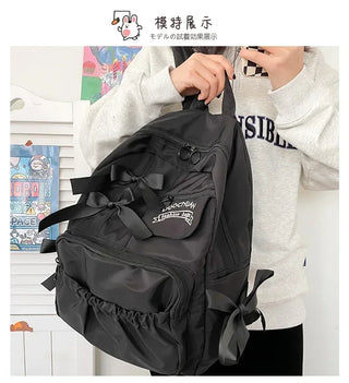 Cute Girl Pretty Bow Backpack