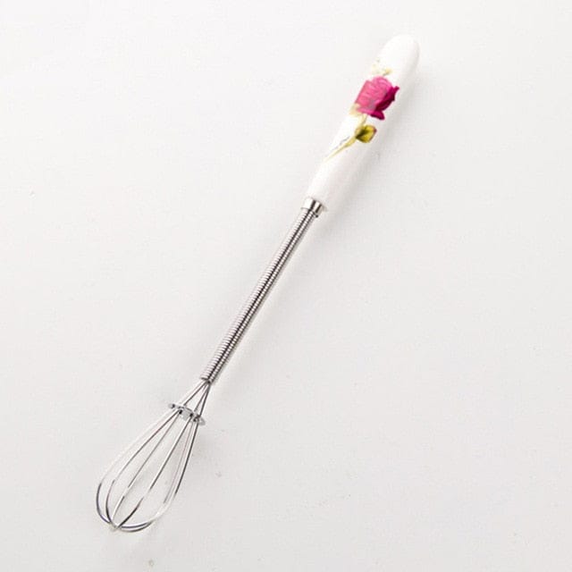 Cute kawaii Ceramic Handle Whisks rose null The Kawaii Shoppu