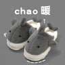 Grey Open Heel