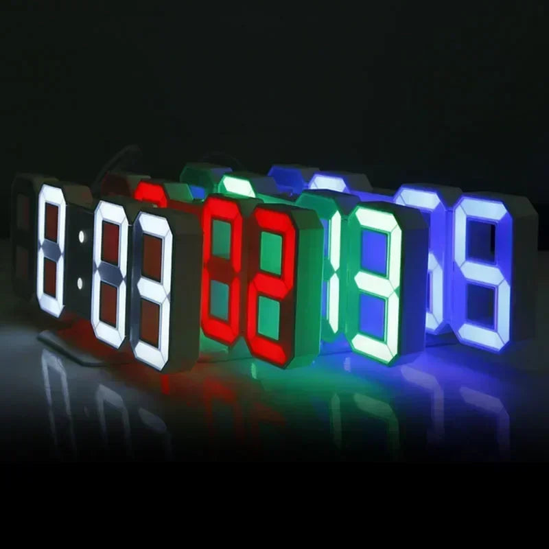 Digital Desk Daily Aesthetic LED Light Alarm Clock Home Decor by The Kawaii Shoppu | The Kawaii Shoppu