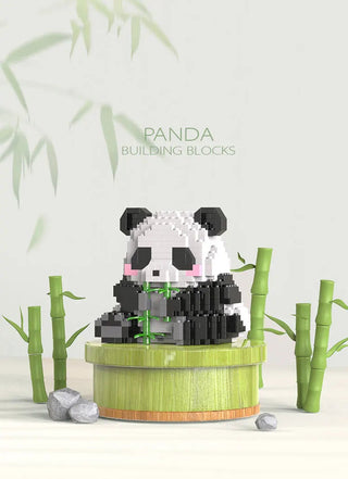 DIY Mini Blocks Panda Toy by The Kawaii Shoppu | The Kawaii Shoppu