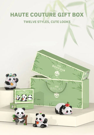 DIY Mini Blocks Panda Toy by The Kawaii Shoppu | The Kawaii Shoppu