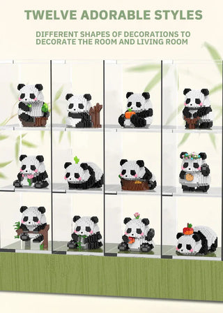 DIY Mini Blocks Panda Toy by The Kawaii Shoppu | The Kawaii Shoppu