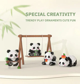 DIY Mini Blocks Panda Toy by The Kawaii Shoppu | The Kawaii Shoppu